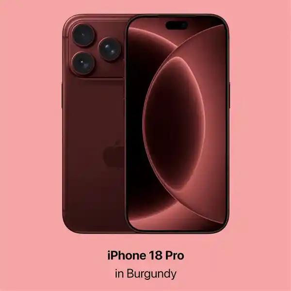 iPhone 18 Pro惊艳曝光：酒红机身邂逅迷你灵动岛，美得让人心动